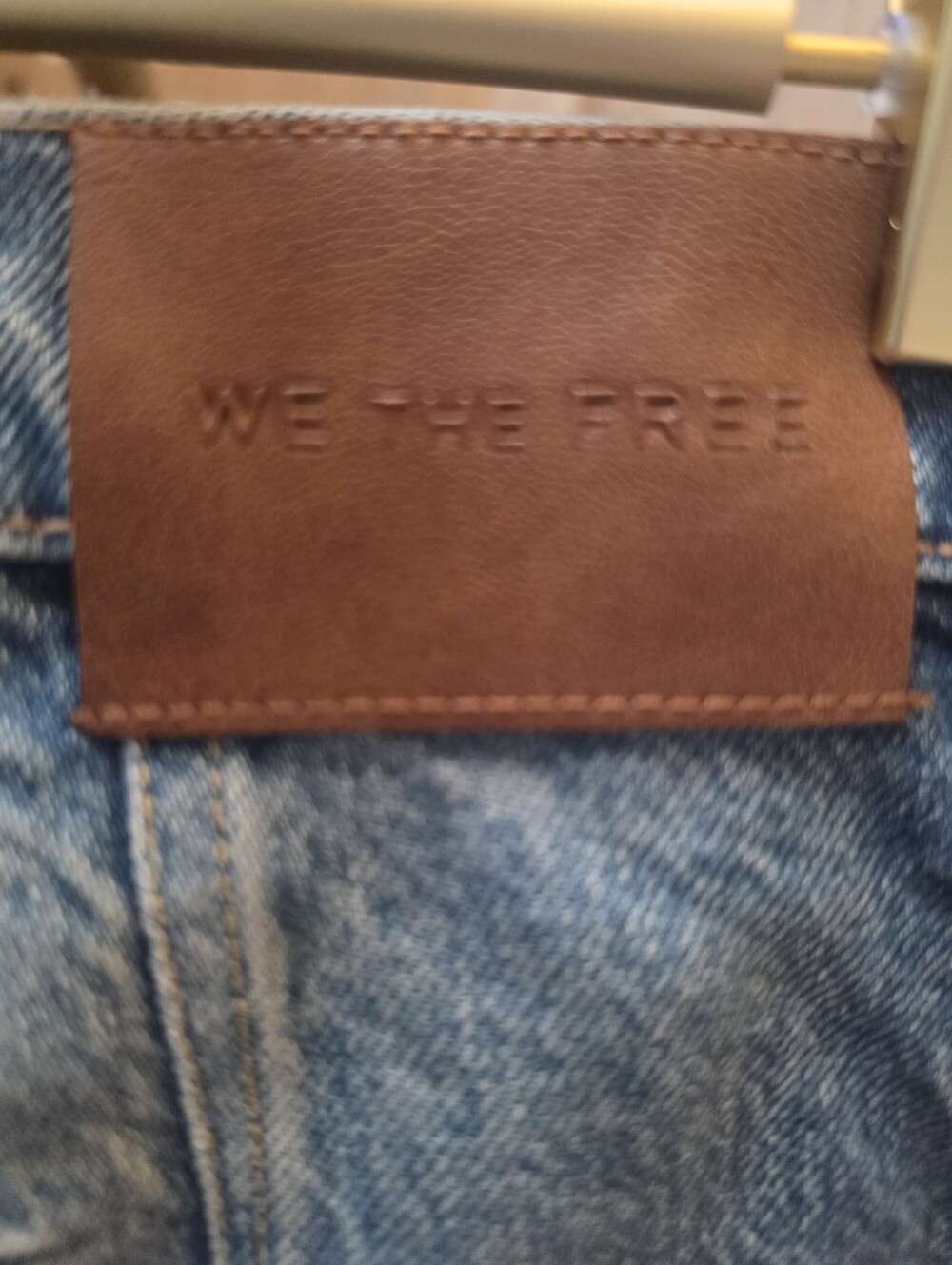 NWT We The Free Good Luck Mid Rise Barrel Jeans in 100 Years - Picture 12 of 14
